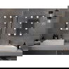Mexen Dona megvilágított fürdőszobai tükör 50 x 70 cm, LED 6000K, anti-pára - 9818-050-070-611-00