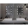 Mexen Dona oglindă iluminată de baie 50 x 70 cm, LED 6000K, anti aburire - 9818-050-070-611-00