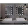 Mexen Dona oglindă de baie iluminată 60 x 80 cm, LED 6000K, anti-abur - 9818-060-080-611-00