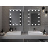Mexen Dona oglindă de baie iluminată 60 x 80 cm, LED 6000K, anti-ceață - 9818-060-080-611-00