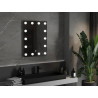 Mexen Dona megvilágított fürdőszobai tükör 60 x 80 cm, LED 6000K, páramentes - 9818-060-080-611-00