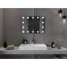 Mexen Dona LED-es megvilágított fürdőszobai tükör, 80 x 60 cm, 6000K, páramentesítő - 9818-080-060-611-00