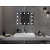 Mexen Dona oglindă de baie iluminată 80 x 60 cm, LED 6000K, anti-aburire - 9818-080-060-611-00