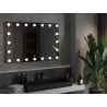 Mexen Dona LED-es fűrdőszobai tükör 120 x 80 cm, LED 6000K, páramentes - 9818-120-080-611-00