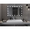 Mexen Dona megvilágított fürdőszobai tükör 120 x 80 cm, LED 6000K, anti-pára - 9818-120-080-611-00