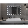 Mexen Dona oglindă de baie iluminată 120 x 80 cm, LED 6000K, antiaburire - 9818-120-080-611-00
