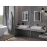 Mexen Miko megvilágított fürdőszobai tükör 50 x 70 cm, LED 6000K, anti-pára - 9819-050-070-611-00