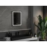 Mexen Miko LED-es fürdőszobai tükör világítással 50 x 70 cm, 6000K, páramentesítő - 9819-050-070-611-00
