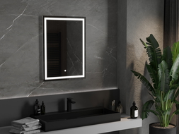 Mexen Miko oglindă iluminată de baie 60 x 80 cm, LED 6000K, anti aburire - 9819-060-080-611-00