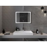 Mexen Miko megvilágított fürdőszobai tükör 80 x 60 cm, LED 6000K, páramentes - 9819-080-060-611-00