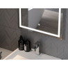 Mexen Miko oglindă de baie iluminată 60 x 80 cm, LED 6000K, anti-aburire - 9819-060-080-611-00