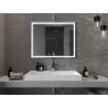 Mexen Miko megvilágított fürdőszobai tükör 100 x 80 cm, LED 6000K, anti-pára - 9819-100-080-611-00