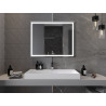 Mexen Miko oglindă de baie iluminată 100 x 80 cm, LED 6000K, antiaburire - 9819-100-080-611-00