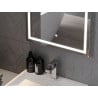 Mexen Miko megvilágított fürdőszobai tükör 100 x 80 cm, LED 6000K, anti-pára - 9819-100-080-611-00
