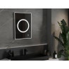 Mexen Koga LED világítású fürdőszobai tükör 50 x 70 cm, 6000K, páramentesítő - 9821-050-070-611-00