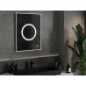 Mexen Koga világító fürdőszobai tükör 60 x 80 cm, LED 6000K, páramentesítő - 9821-060-080-611-00
