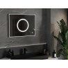 Mexen Koga 80 x 60 cm-es, LED 6000K, páramentesíthető fürdőszobai tükör - 9821-080-060-611-00