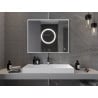 Mexen Koga megvilágított fürdőszobai tükör 100 x 80 cm, LED 6000K, páramentes - 9821-100-080-611-00