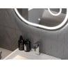 Mexen Umba oglindă de baie iluminată cu oglindă cosmetică 80 x 60 cm, LED 6000K, antiaburire - 9822-080-060-611-00