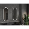 Mexen Bono megvilágított fürdőszobai tükör 45 x 120 cm, LED 6000K, anti-pára - 9816-045-120-611-00