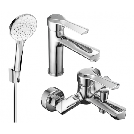 Mexen Sabre R74 set pentru cadă, crom - 72103R74-00
