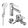 Mexen Sabre R74 set pentru cadă, crom - 72103R74-00