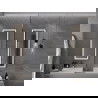 Mexen Coro megvilágított fürdőszobai tükör 45 x 120 cm, LED 6000K, anti-pára, fekete szegély - 9817-045-120-611-70
