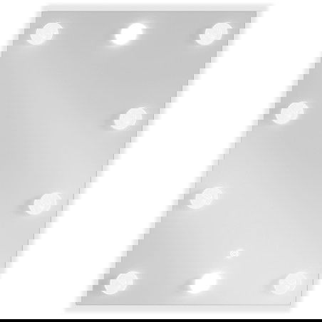 Mexen Dona megvilágított fürdőszobai tükör 50 x 70 cm, LED 6000K, páramentes - 9818-050-070-611-00