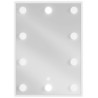 Mexen Dona megvilágított fürdőszobai tükör 50 x 70 cm, LED 6000K, páramentesítő - 9818-050-070-611-00