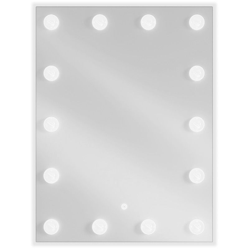 Mexen Dona megvilágított fürdőszobai tükör 60 x 80 cm, LED 6000K, anti-pára - 9818-060-080-611-00