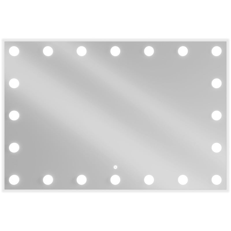 Mexen Dona LED világítású fürdőszobai tükör 100 x 80 cm, LED 6000K, páramentesítő - 9818-100-080-611-00