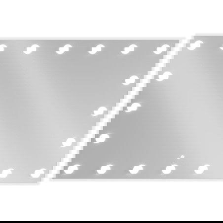 Mexen Dona megvilágított fürdőszobai tükör 100 x 80 cm, LED 6000K, anti-pára - 9818-100-080-611-00