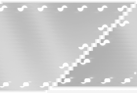 Mexen Dona megvilágított fürdőszobai tükör 100 x 80 cm, LED 6000K, anti-pára - 9818-100-080-611-00