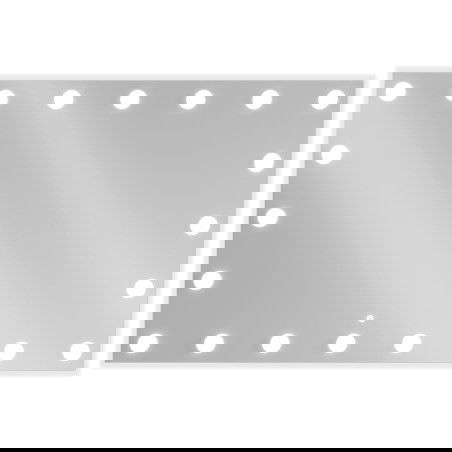 Mexen Dona oglindă iluminată de baie 120 x 80 cm, LED 6000K, anti aburire - 9818-120-080-611-00