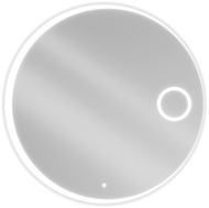 Mexen Ella oglindă de baie iluminată cu oglindă cosmetică, rotundă 100 cm, LED 6000K, anti-aburire - 9811-100-100-611-00