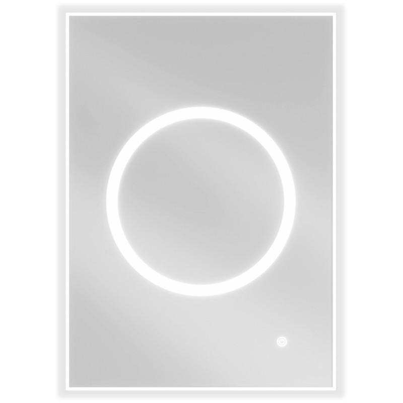 Mexen Koga LED világítású fürdőszobai tükör 50 x 70 cm, 6000K, páramentesítő - 9821-050-070-611-00