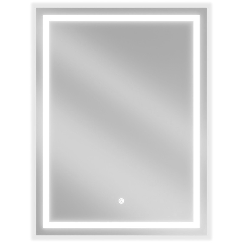 Mexen Miko LED-es megvilágított fürdőszobai tükör 60 x 80 cm, 6000K, páramentesítő - 9819-060-080-611-00