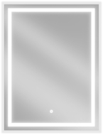 Mexen Miko LED-es megvilágított fürdőszobai tükör 60 x 80 cm, 6000K, páramentesítő - 9819-060-080-611-00
