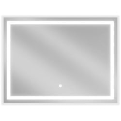 Mexen Miko oglindă iluminată de baie 80 x 60 cm, LED 6000K, anti aburire - 9819-080-060-611-00