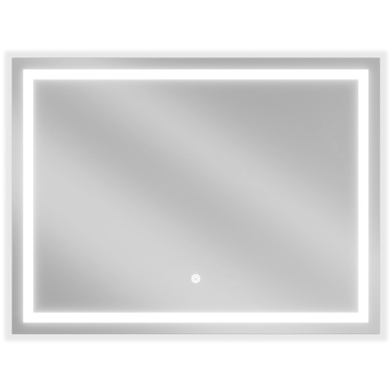 Mexen Miko megvilágított fürdőszobai tükör 80 x 60 cm, LED 6000K, páramentes - 9819-080-060-611-00