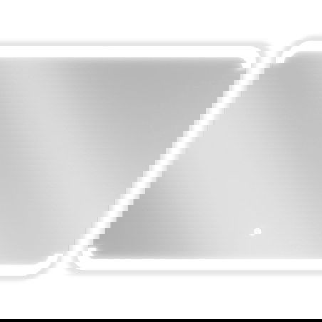 Mexen Nida oglindă iluminată de baie 80 x 60 cm, LED 6000K, anti aburire - 9806-080-060-611-00