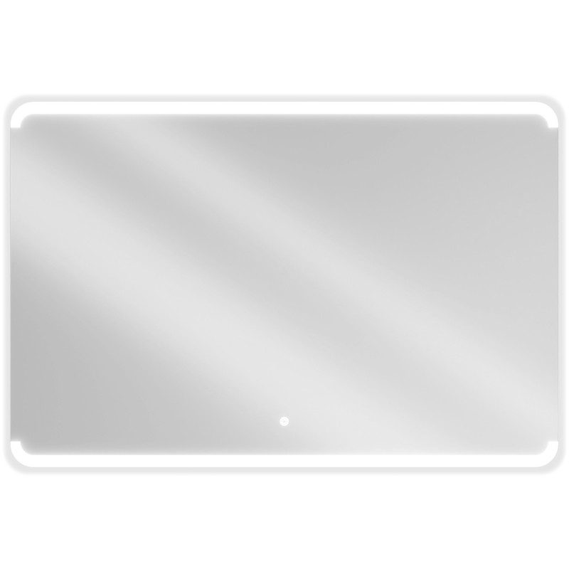 Mexen Nida LED megvilágítású fürdőszobai tükör, 120 x 80 cm, 6000K, páramentes - 9806-120-080-611-00