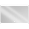 Mexen Nida LED megvilágítású fürdőszobai tükör, 120 x 80 cm, 6000K, páramentes - 9806-120-080-611-00