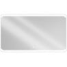 Mexen Nida oglindă pentru baie iluminată 140 x 80 cm, LED 6000K, anti-aburire - 9806-140-080-611-00