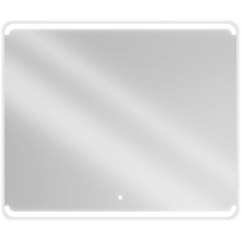 Mexen Nida 120 x 100 cm-es megvilágított fürdőszobai tükör, 6000K LED, páramentes - 9806-120-100-611-00