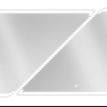 Mexen Nida fürdőszobai tükör, megvilágítható 120 x 100 cm, LED 6000K, páramentes - 9806-120-100-611-00