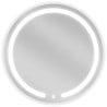 Mexen Rose megvilágított fürdőszobai tükör, kerek, 60 cm, LED 6000K, páramentesítő - 9810-060-060-611-00