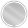 Mexen Rose kerek, 90 cm-es, LED 6000K, páramentesített fürdőszobai tükör - 9810-090-090-611-00