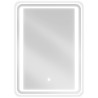 Mexen Zusa LED-es, tükrös fürdőszobai tükör 50 x 70 cm, 6000K, páramentesítő - 9808-050-070-611-00