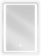 Mexen Zusa LED-es, tükrös fürdőszobai tükör 50 x 70 cm, 6000K, páramentesítő - 9808-050-070-611-00